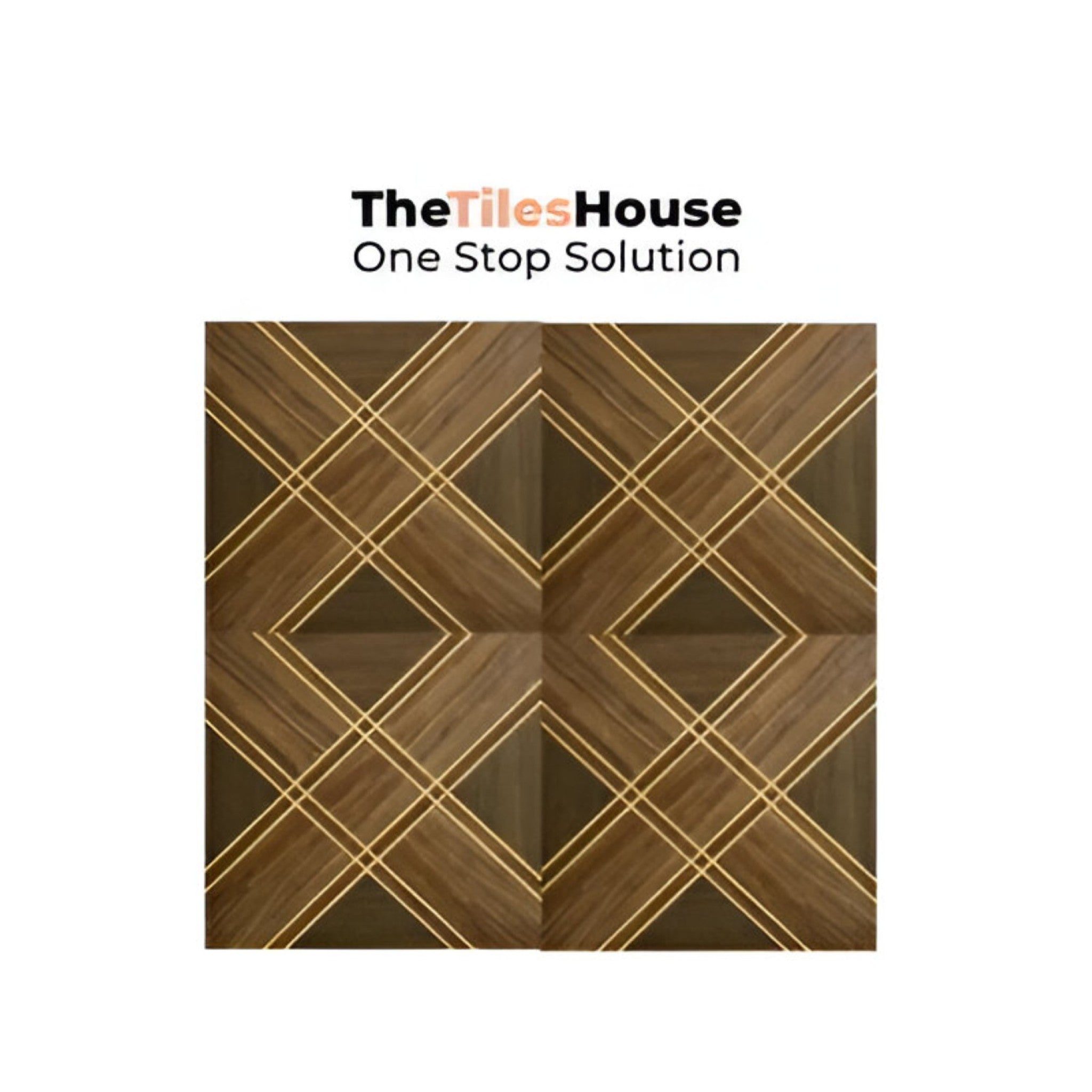 Palace Wood Matt Ceramic Tile 24 Inch x 24 Inch featuring a textured matt wood finish in warm brown tones suitable for modern wall and floor applications in living rooms bedrooms and commercial spaces
