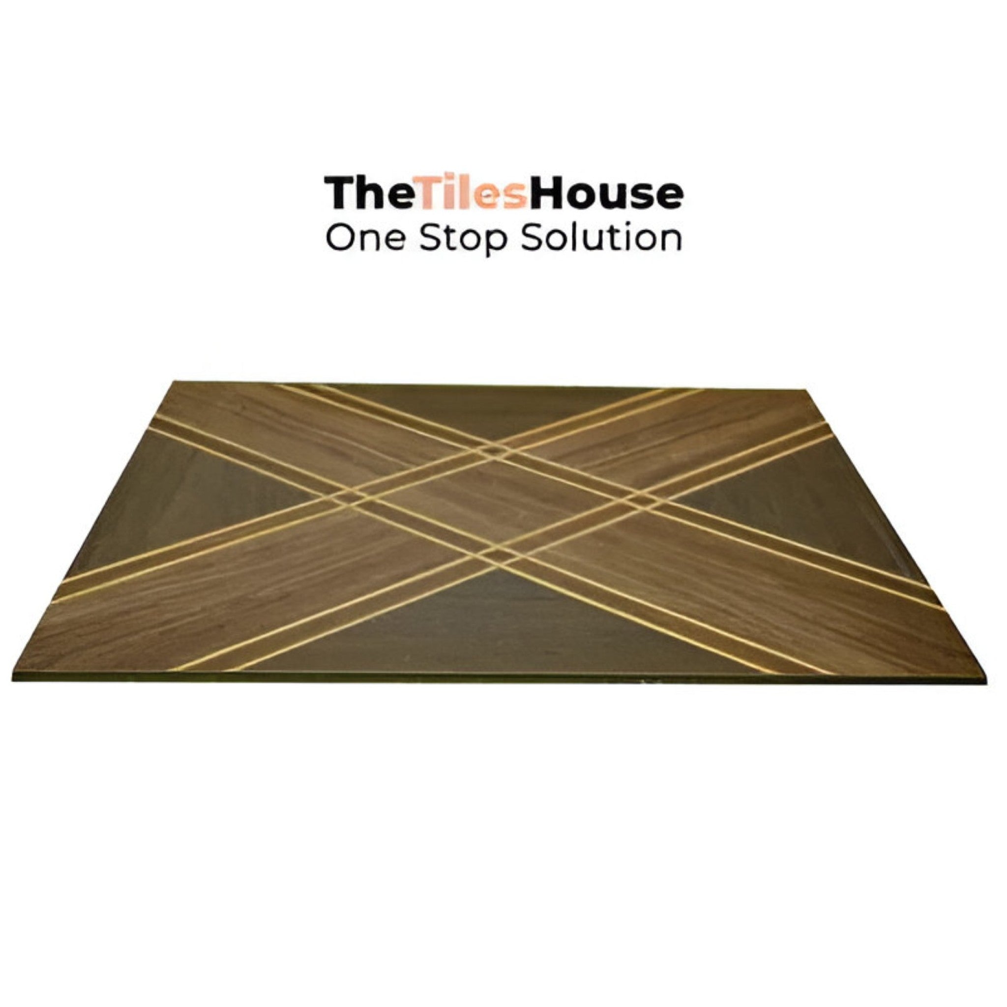 Palace Wood Matt Ceramic Tile 24 Inch x 24 Inch featuring a textured matt wood finish in warm brown tones suitable for modern wall and floor applications in living rooms bedrooms and commercial spaces
