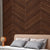 Pecan Chevron Wooden Tile 6x36 Inch, featuring warm pecan wood tones arranged in a chevron pattern, ideal for stylish and durable flooring or wall applications.
