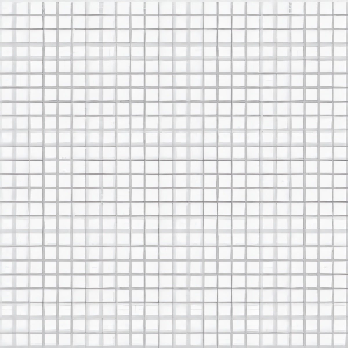 Penny Cosmo White Tile - 12x12 ceramic wall tile with micro-grid pattern in glossy white finish


