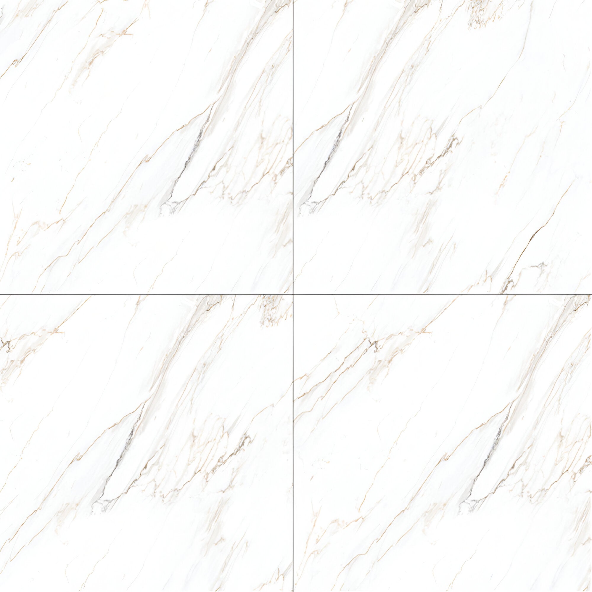 Perl Satuario Marble Ceramic Tile 24x24 inch featuring a marble-inspired surface with fine detailing, smooth matt finish, uniform square shape, and precise edges, designed for modern floor applications in residential and commercial interiors.