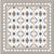 Persian 27 Moroccan Matt Floor Tile, 24x24 Inch – Ceramic Tile with Intricate Moroccan Design and Matte Finish, Ideal for Indoor Flooring.