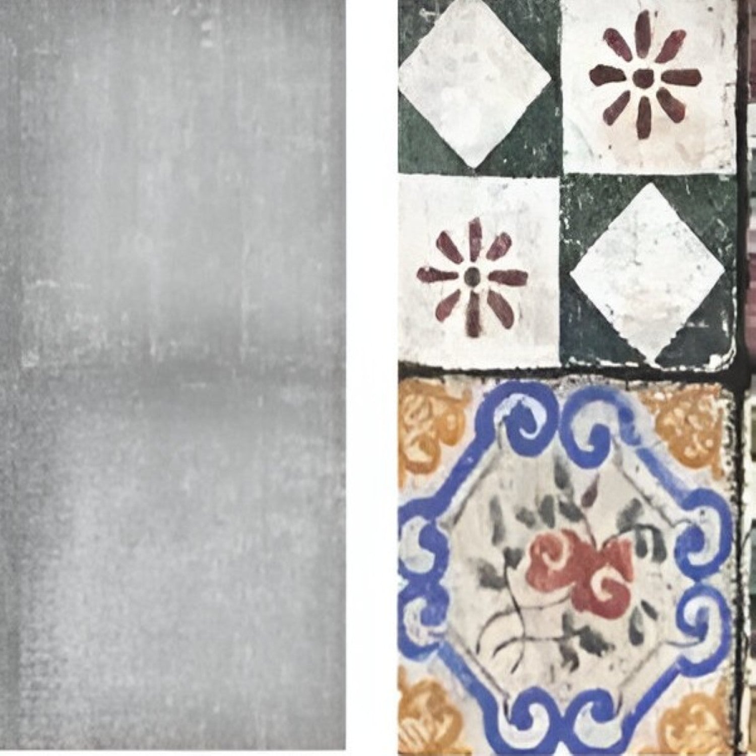 Piazza Reside Grey Ceramic Tile 12x12 Inch, featuring soft grey tones with a matte finish, perfect for modern and durable flooring or wall surfaces.
