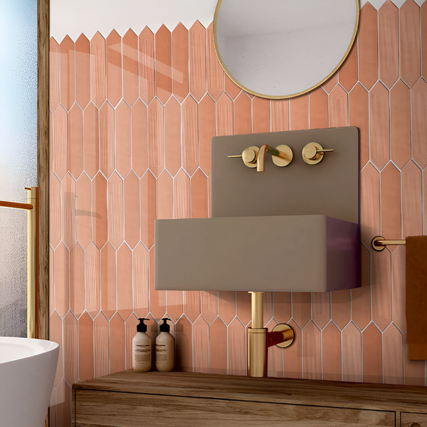 Picket Coral Tile 3 Inch * 12 Inch