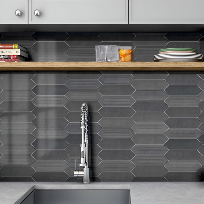 Chic Picket Shadow Grey Kitchen Inspiration