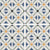 Pragun Blue Moroccan Ceramic Tile – 24x24 inch ceramic tile featuring vibrant blue Moroccan motifs with intricate geometric and floral patterns on a classic finish.
