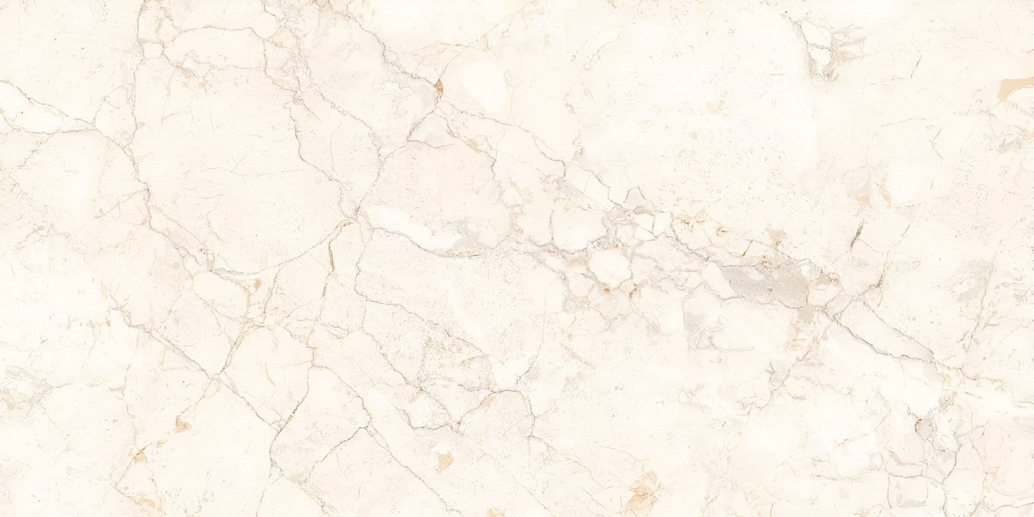 Prestine Crema Vitrified Tile 24 Inch x 48 Inch featuring a smooth cream finish with subtle texture suitable for modern wall and floor applications in living rooms kitchens and commercial spaces
