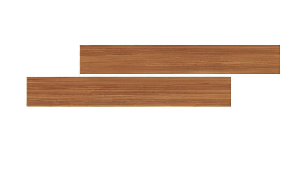 QLD-983 Wooden Vitrified Tile 6 Inch x 36 Inch featuring a natural wood-look finish with realistic grain patterns suitable for modern wall and floor applications in living rooms bedrooms and commercial spaces
