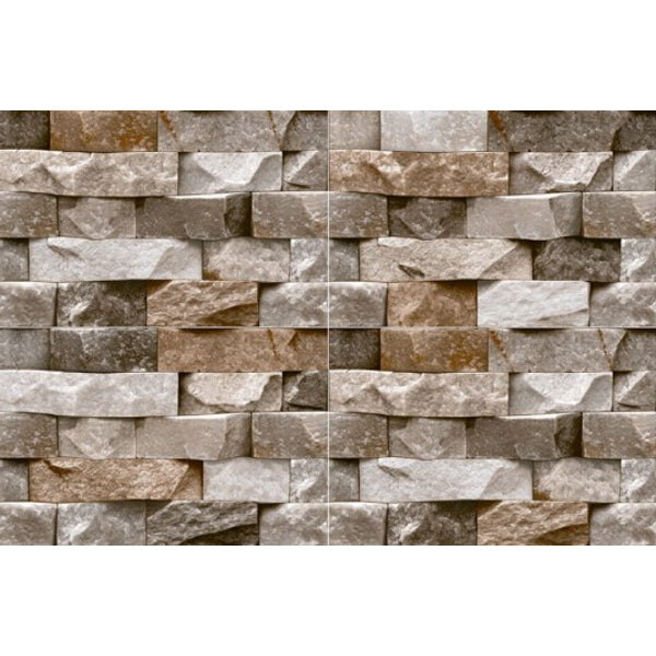 Rado 207 Matt Vitrified Tile 12x18 Inch – Concrete-inspired grey wall tile with matte finish
