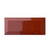 Red Brown Bevelled Subway Tile 4x8 inch with a glossy finish, featuring a rich red-brown beveled surface, smooth and durable, ideal for contemporary backsplashes and decorative wall applications.
