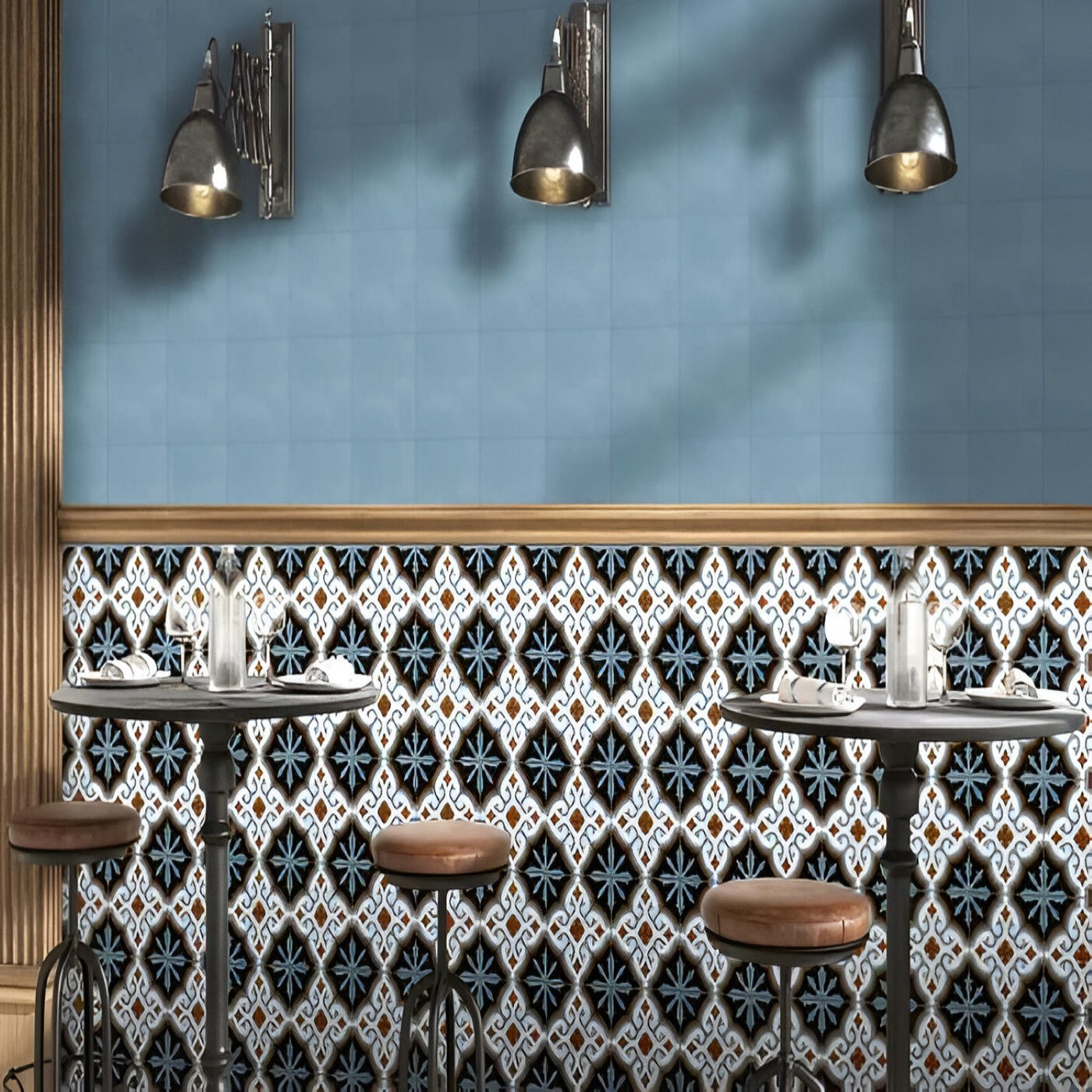 Creative Retro Nero Moroccan Cafe Inspiration
