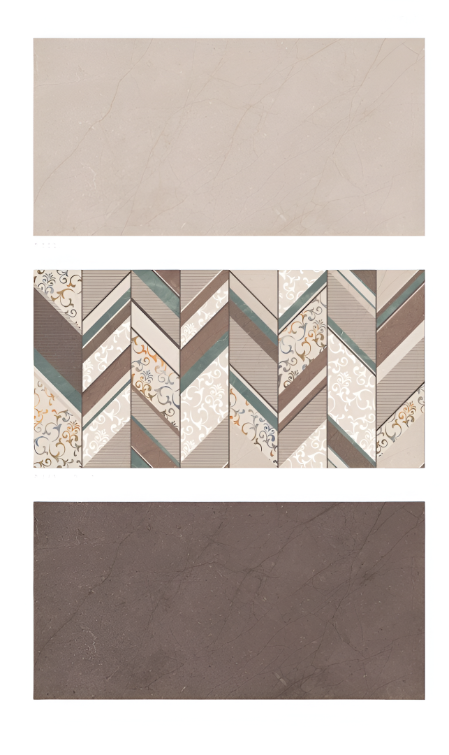 S-9001 Decor Gloss Vitrified Tile 24x48 Inch – decorative marble-look tile with gloss finish, perfect for stylish and luxurious interiors

