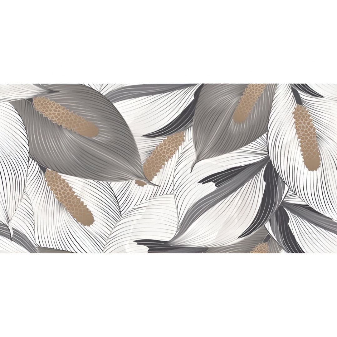 S-9009 Decor Gloss Vitrified Tile 24x48 Inch – Decorative Wall Tile with Glossy Finish

