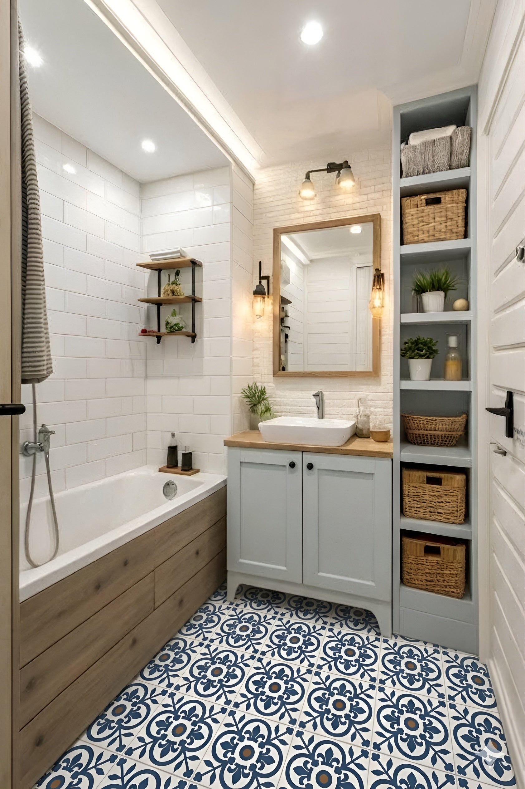 SC-120 Moroccan Vitrified Tile 12 Inch x 12 Inch featuring intricate Moroccan-inspired geometric artwork and rangoli-style printed patterns with a sophisticated matt finish, suitable for bathroom floors, bathroom walls, decorative feature surfaces, accent installations, and elegant residential interior design applications.