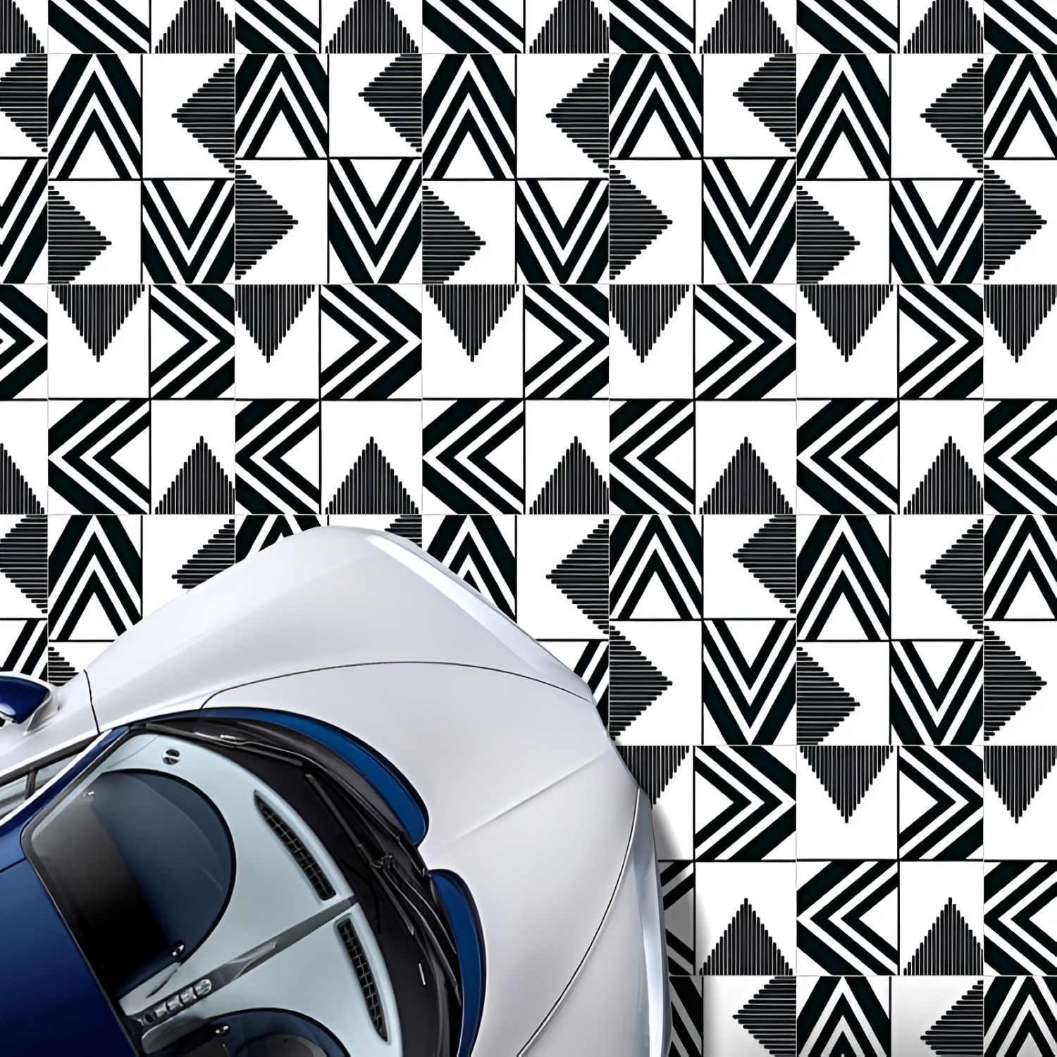 SC-241 Moroccan Vitrified Tile – 12x12 inch vitrified tile featuring traditional Moroccan patterns with intricate geometric and floral designs in earthy tones.