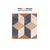 Colorful Savoca Decor 6x6 inch ceramic tiles arranged in a vintage patchwork style on a kitchen backsplash, featuring a mix of floral, geometric, and traditional patterns in warm earthy tones of terracotta, blue, mustard, and grey.