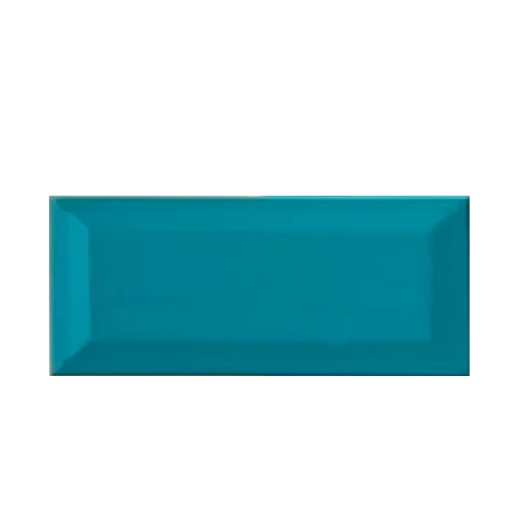 Aqua Blue Bevelled Subway Tile 4 Inch * 8 Inch