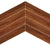 Sedona Chevron Wooden Tile 6x36 Inch, featuring rich reddish-brown wood tones arranged in a chevron pattern, perfect for elegant and durable flooring or wall applications.
