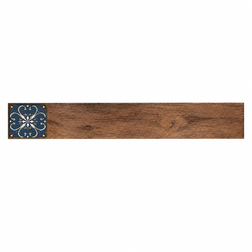 Sequio Nut Vitrified Tile 6*36 Inch