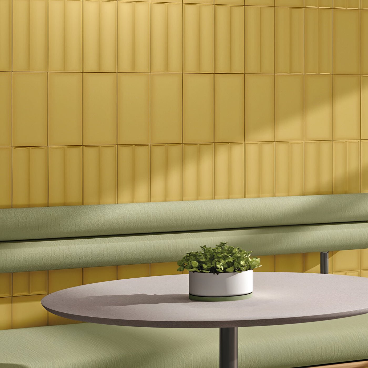 Cheerful Yellow Silken Sunbeam Subway Inspiration