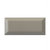 Smoke Grey Bevelled Subway Tile 4x8 inch with a glossy finish, featuring a soft smoke-grey beveled surface, smooth and durable, ideal for modern backsplashes and decorative wall applications.
