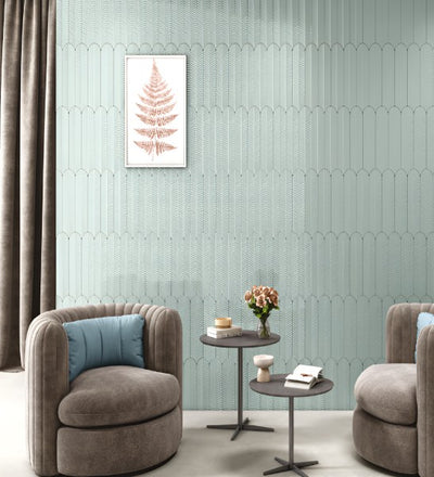 Aqua Plume Soft Aqua Feather Subway Concept