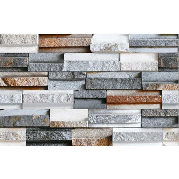 Spiro Gris 12x18 Inch matt vitrified wall tile with light grey tone and subtle spiral design for elegant interior walls
