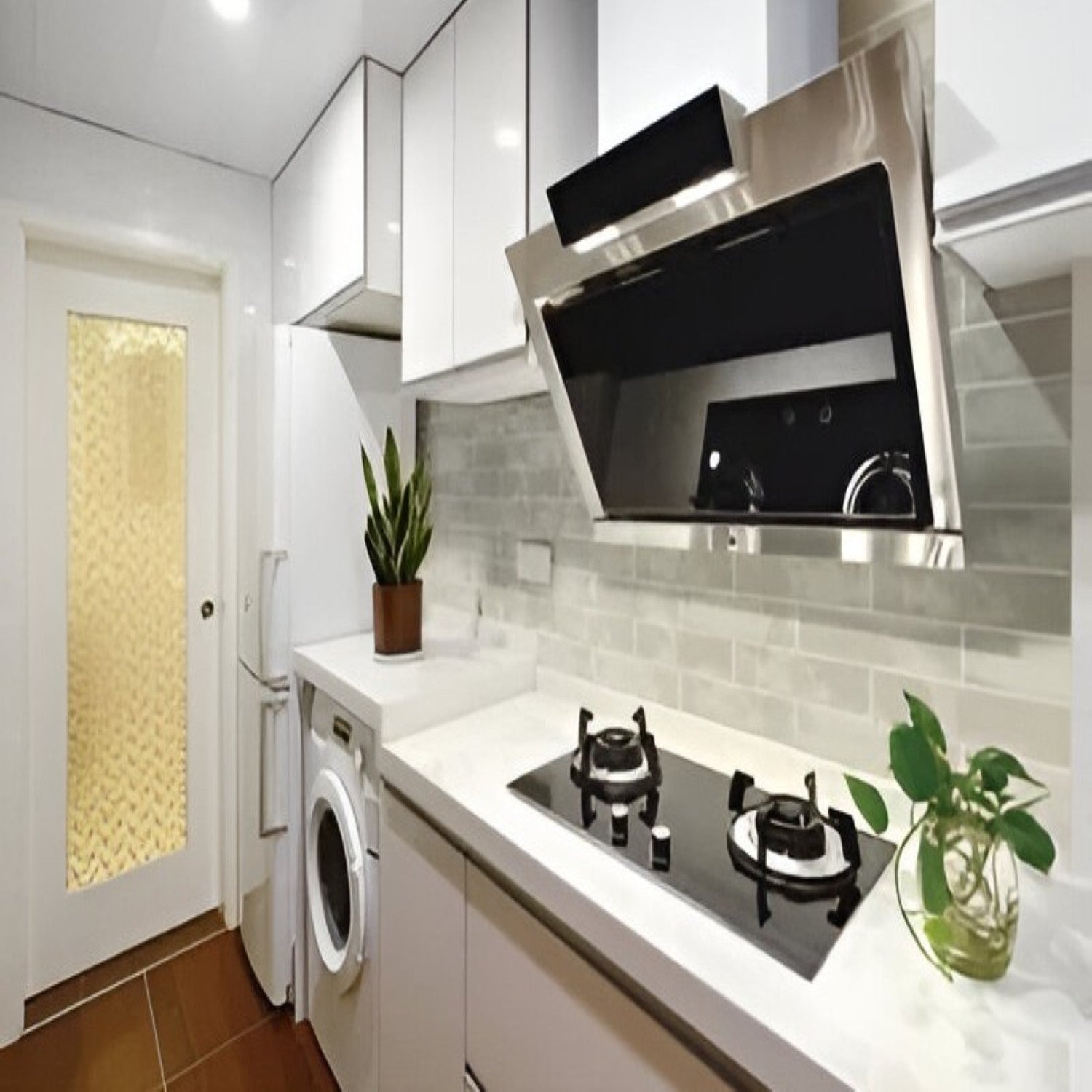 Splendor Grigio Subway Tile – 3×12 inch glossy ceramic subway tile in a soft grey tone with clean edges and a smooth, reflective surface, ideal for classic and contemporary kitchen backsplashes or bathroom walls.