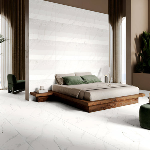 Statuario Pulido Vitrified Tile 24 * 48 Inch