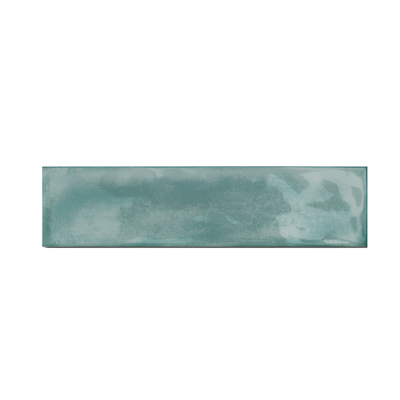 Gloss green subway ceramic wall tile, size 3x12 inch, for kitchen and bathroom walls.