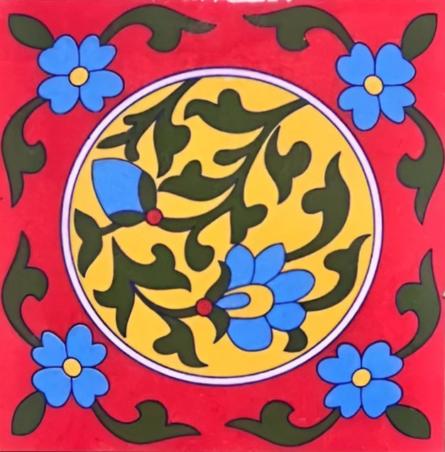 TTH-7 Ceramic Tile 6 x 6 Inch