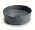 A minimalist ceramic countertop washbasin TTH 113-1 with a smooth oval-inspired form, gently curved edges, and a clean contemporary silhouette, placed on a modern bathroom countertop showcasing its refined structure, compact 400×130 mm dimensions, and seamless ceramic finish suitable for stylish and functional bathroom interiors.