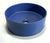 A minimalist countertop washbasin TTH 113-3 made from high-quality ceramic, featuring a smooth oval structure with gently curved edges, placed on a modern bathroom vanity, showcasing its sleek finish, balanced proportions, and contemporary design suitable for stylish and premium bathroom interiors.