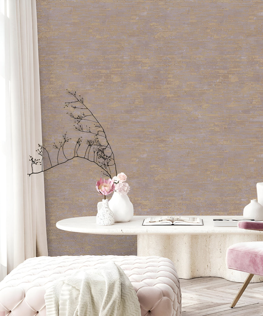 Tahiti 13367 Beige Wallpaper with subtle textured design. Elegant wall covering in neutral beige tones, ideal for modern and classic interiors.