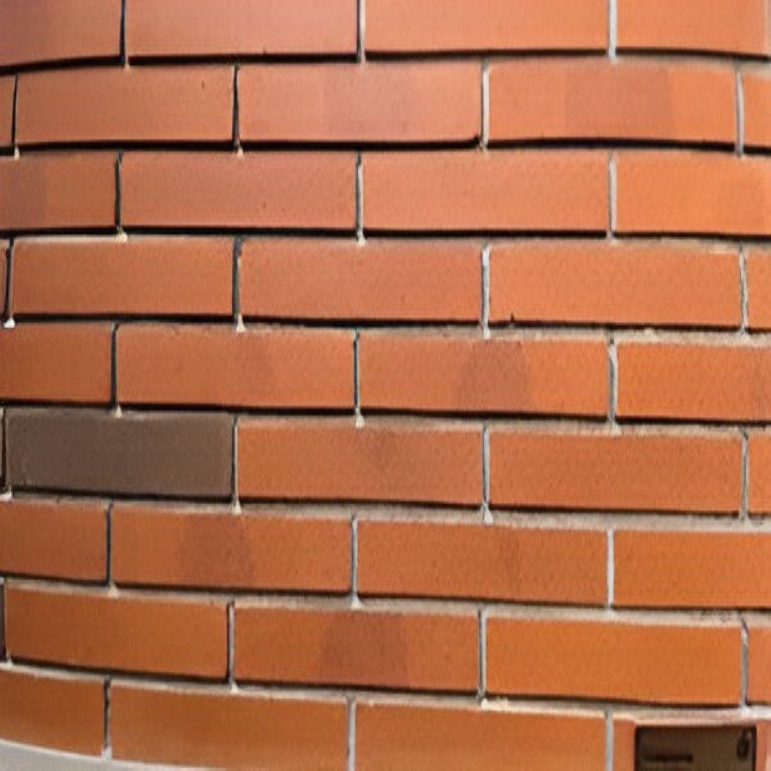 Terracotta Clay Brick 1.5x9 inch with warm terracotta finish, durable surface, ideal for wall cladding, decorative interiors, and exterior applications
