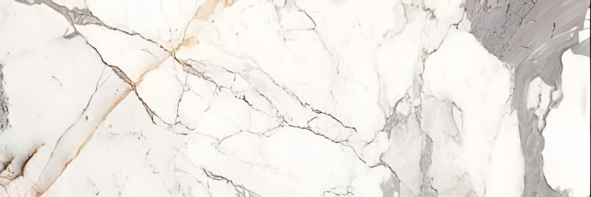 "Timeless Calacatta Borghini Color Body Kitchen Countertop / Tabletop with elegant marble-like veining, smooth and durable surface, perfect for modern kitchens and stylish dining spaces."
