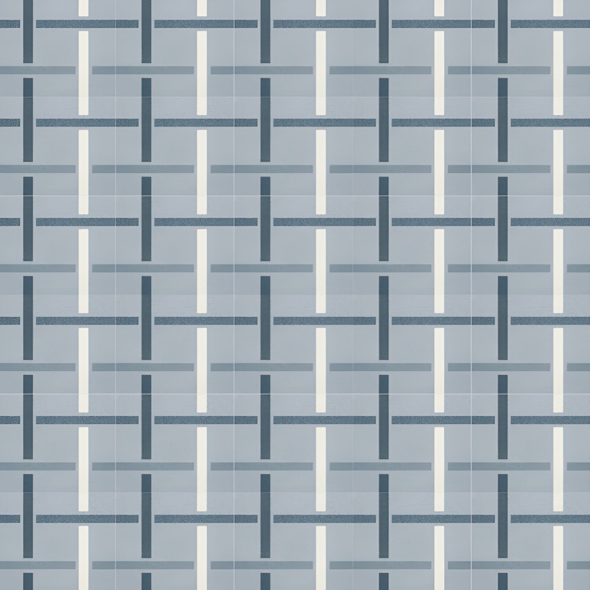 Tirreni Cyan Moroccan Vitrified Tile 8x8 Inch with Moroccan, Printed, and Rangoli design patterns in cyan shade, matt finish, suitable for floor and wall applications, showcasing intricate and elegant surface texture.