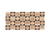 Travertine-01 Marble Vitrified Tile 24 × 48 Inch featuring a natural brown marble-inspired travertine design with a premium matt finish, installed on modern living room and bathroom walls and floors, showcasing warm earthy tones, seamless large-format aesthetics, durable vitrified construction, and elegant stone-look texture suitable for kitchens, bedrooms, balconies, terraces, and contemporary residential interiors.