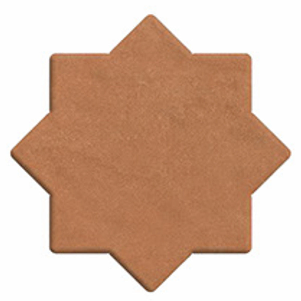 Trefoil Beige Star-Cross vitrified tile in 6×6 inch size featuring an elegant geometric star-cross pattern with a soft beige tone and matt finish, suitable for stylish floor and wall applications in living rooms, kitchens, bathrooms, and commercial spaces.