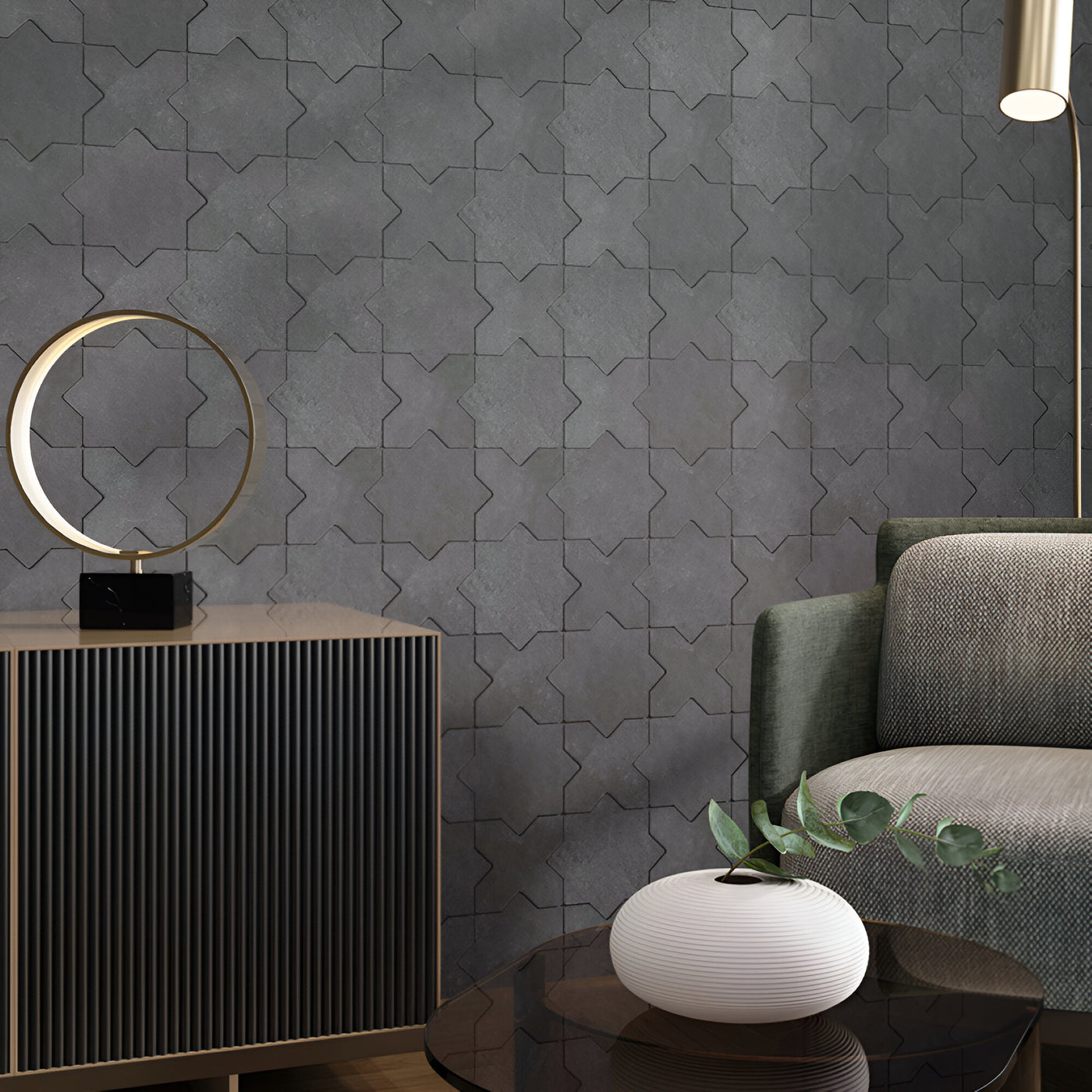 Bold Nero Star Cross Living Design Inspiration