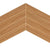 Treviso Chevron Wooden Tile 6x36 Inch, featuring natural wood tones arranged in a chevron pattern, perfect for stylish and durable flooring or wall applications.
