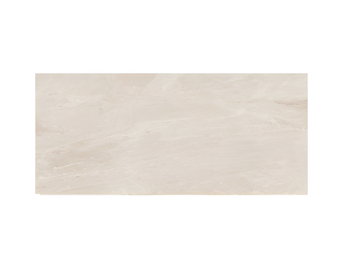 Tribeca Acero Vitrified Tile 24x48 Inch installed on a modern interior floor and wall, showcasing a rustic textured surface with a matt finish, arranged in a large-format layout that creates a seamless and spacious visual effect suitable for contemporary residential and commercial environments.