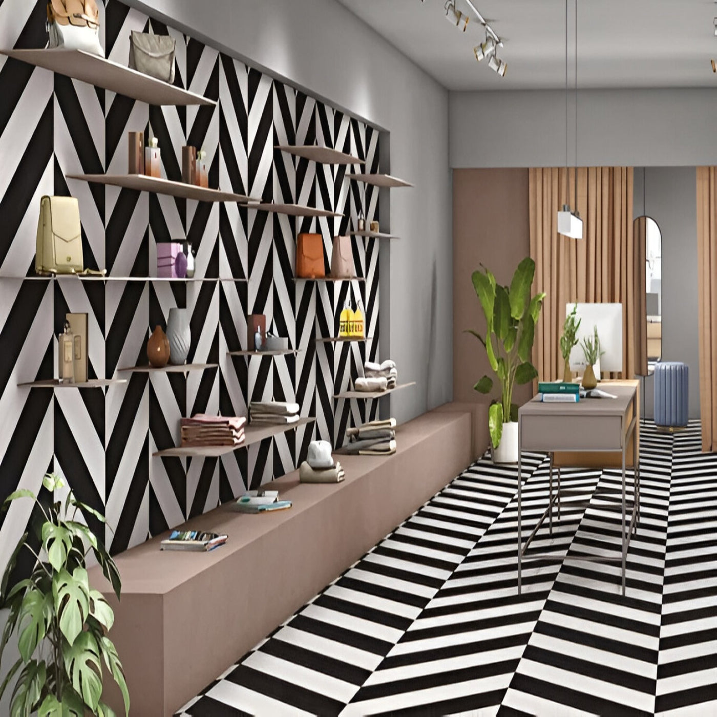 Bold Monochrome Tropaz Nevada Designer Inspiration