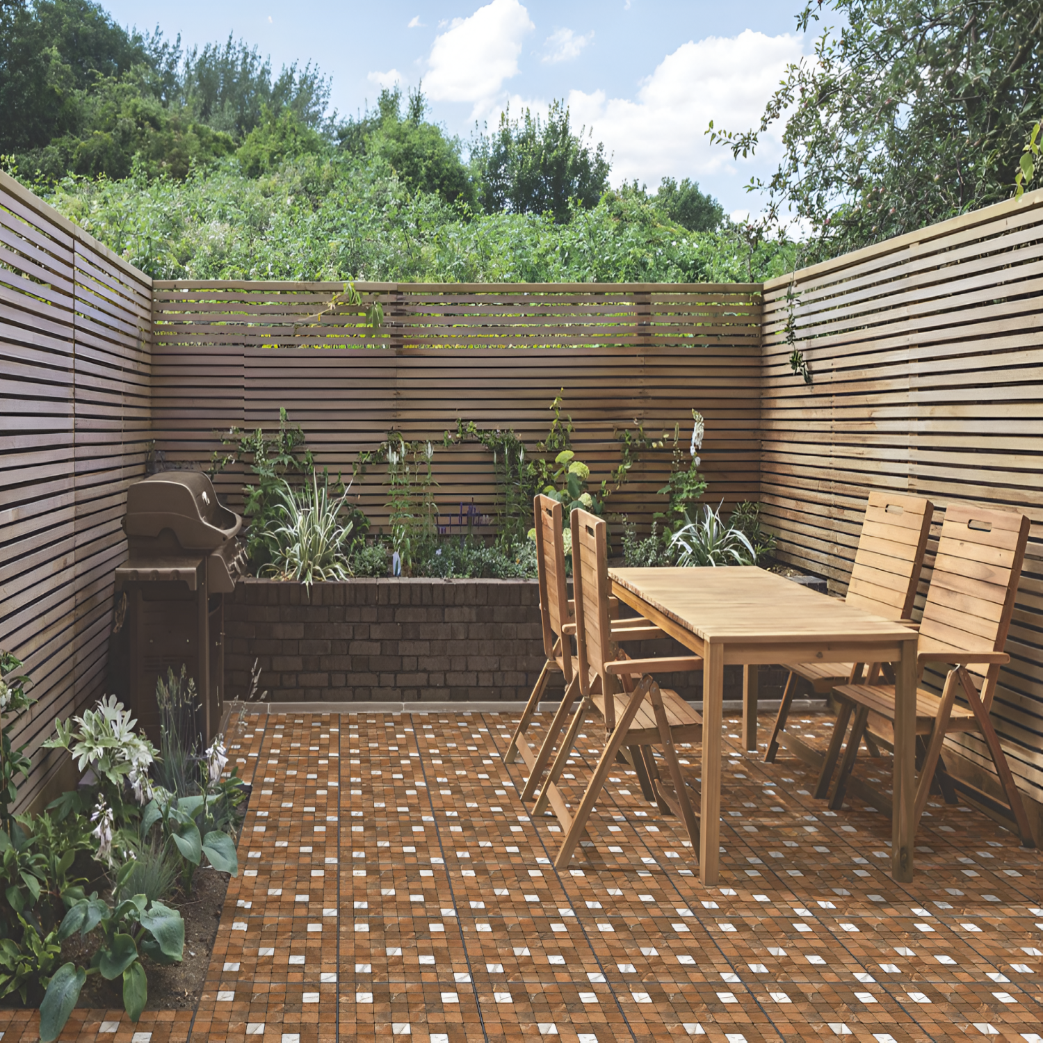 Varmora Moroccan Vitrified Tile – 16x16 Inch floor tile featuring classic Moroccan patterns in subtle earthy tones, ideal for elegant and long-lasting flooring applications.