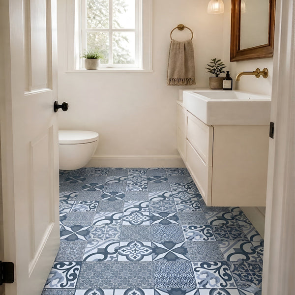 Visby Moroccan Vitrified Tile 16*16 Inch (B)