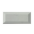 White Bevelled Subway Tile 4 x 8 inch featuring a classic white design with beveled edges, perfect for adding a timeless and elegant touch to walls and surfaces.
