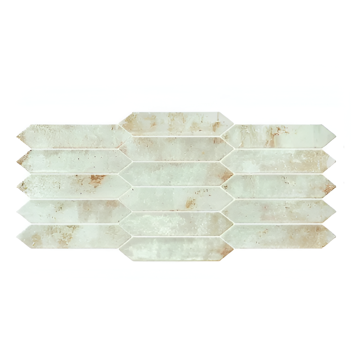Zenga Snow Glossy Subway Tile 3x12 inch with pure snow-white tone and glossy finish, perfect for modern kitchens, bathroom walls, and minimalist decorative interiors.