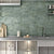 Zenga Verde Glossy Subway Tile 3x12 Inch with rich green glossy finish, smooth polished surface, ideal for vibrant and stylish kitchen backsplashes or accent walls
