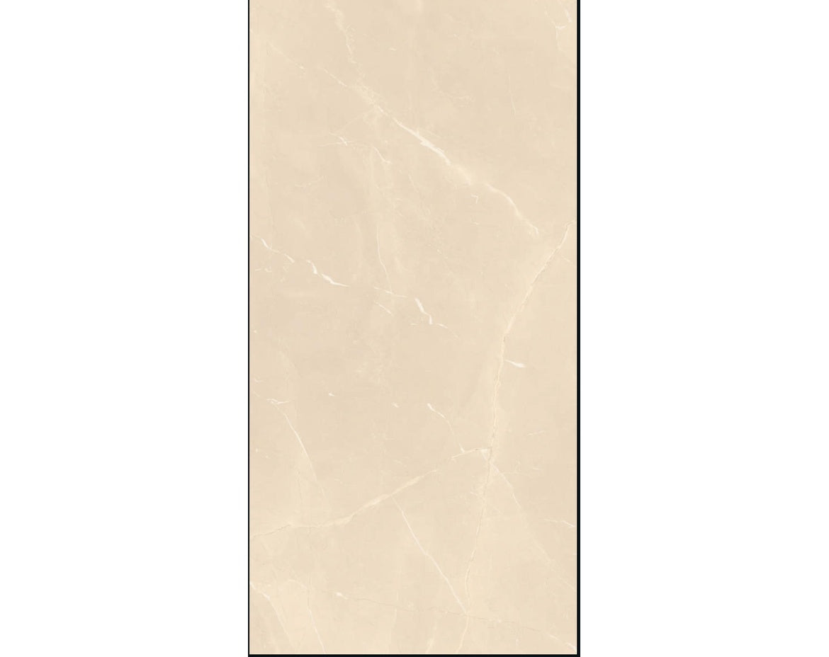 Grace Aeroni Beige 32 Inch x 64 Inch tile face close-up