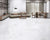 Grace Afyon Onyx White 32 Inch x 64 Inch tile in room setting
